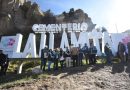Develan letrero gigante del Cementerio La Llamita en Periférica