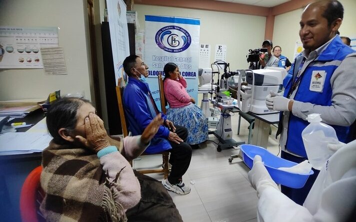 Salud realizó más de 520 cirugías de cataratas en “Cruzada mira Bolivia”
