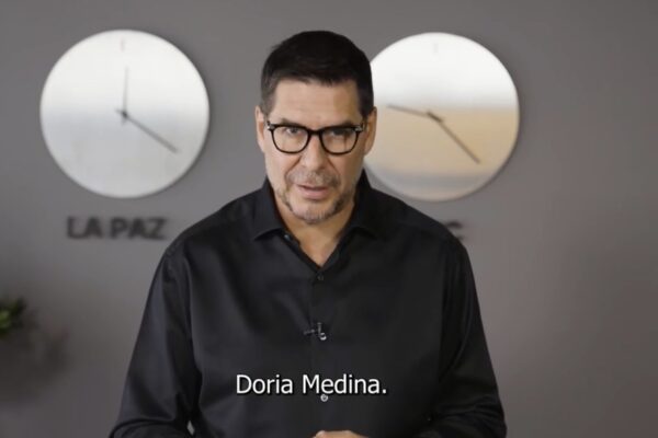 Claure decide respaldar a Doria Medina