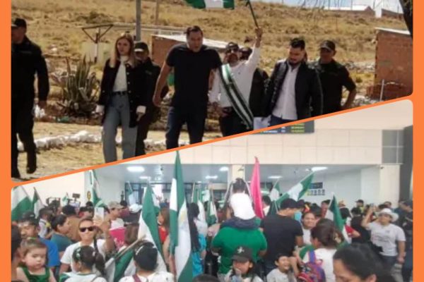 Santa Cruz recibe a su líder Camacho