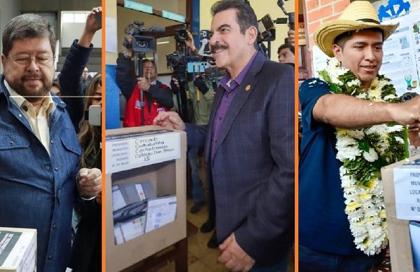 Samuel, Manfred y Andrónico aceptan su derrota