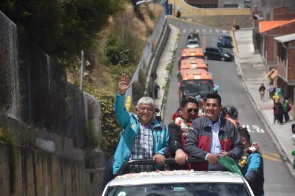 La Paz BUS llega a Limanipata, una de las laderas más altas de la ciudad