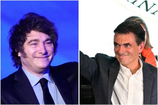 Paz felicita a Milei y augura «vienen tiempos mejores»